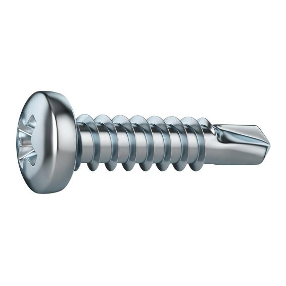 V24 SELF-DRILLING SCREW PAN PH STEEL WZP+CR3 4.2X25 20PCS,P1