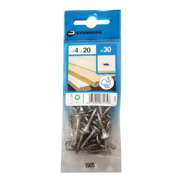 CHIPBOARD SCREW INOX 316 / A4 4X20 30P