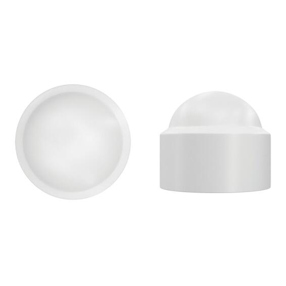 VD57B COVER FOR HEX PLASTIC WHITE D8 4P