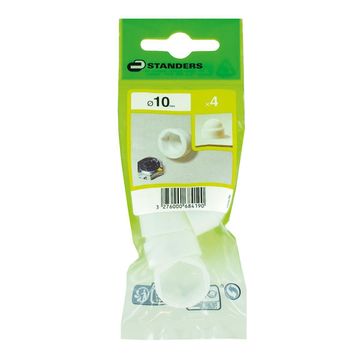 VD57B COVER FOR HEX PLASTIC WHITE D10 4P