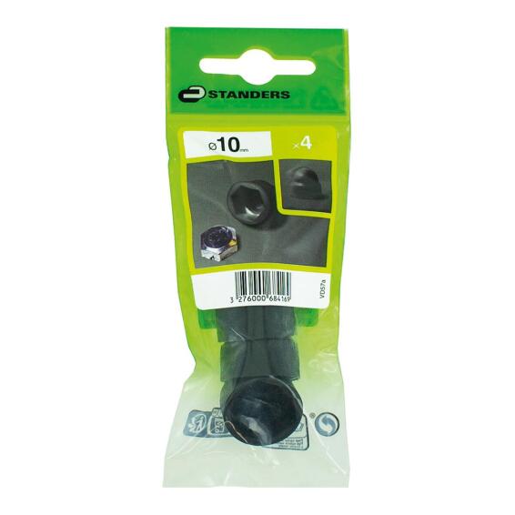 VD57A COVER FOR HEX PLASTIC BLACK D10 4P