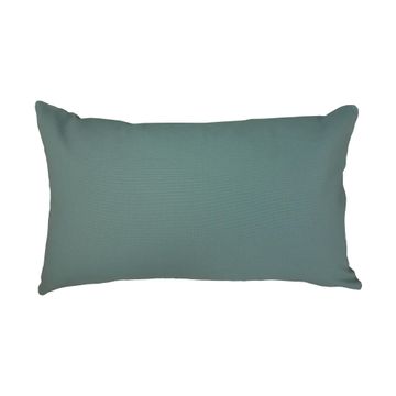 Cotton sunny cushion aqua 30x50cm