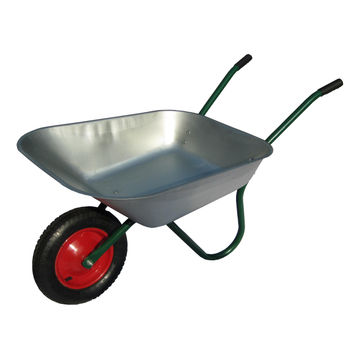 Concrete Wheelbarrow Galvanised Steel 65lt