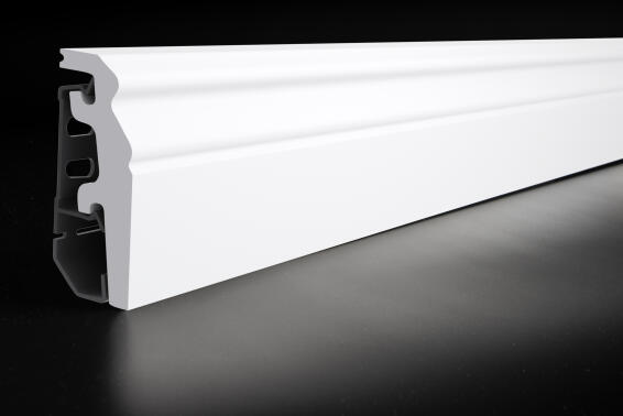 Skirting PVC PO620 white 20mm x 60mm x 2400mm