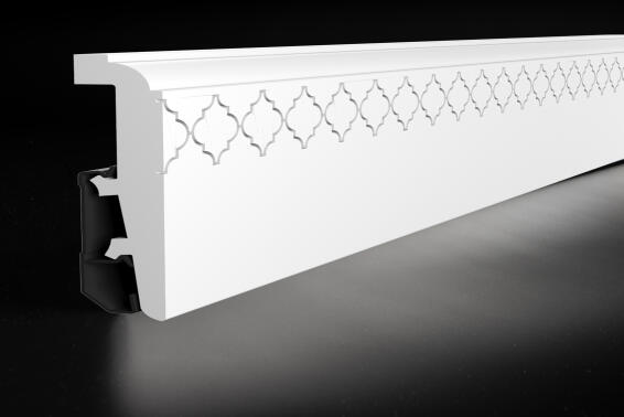 Skirting PVC P0911 White 20x90x2400mm