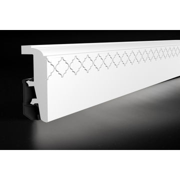 Skirting PVC P0911 White 20x90x2400mm
