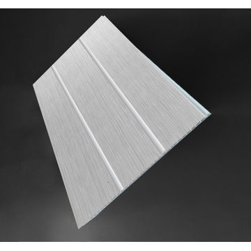 Grey Stripes PVC Ceiling Panel T6mm x W250mm x L3.9m
