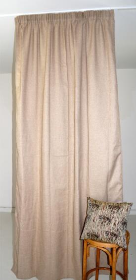 CURTAIN TWEED TAPE 140X218CM
