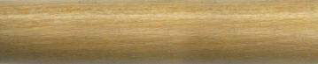 Curtain Rod INSPIRE 28mm Diam Light Oak