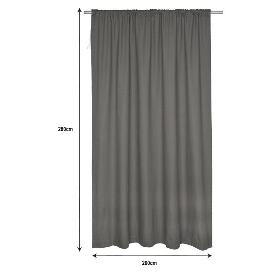 Inspire  curtain leya moon 140x280cm gt