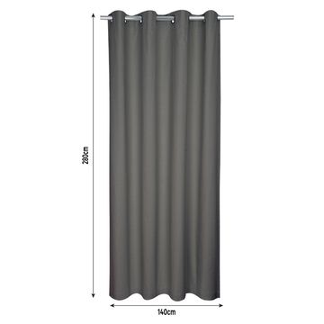 Inspire  curtain leya aqua 2 200x280 cm gt