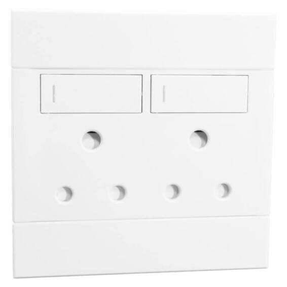 Socket VETI 2 1x3 pin 4x4 white
