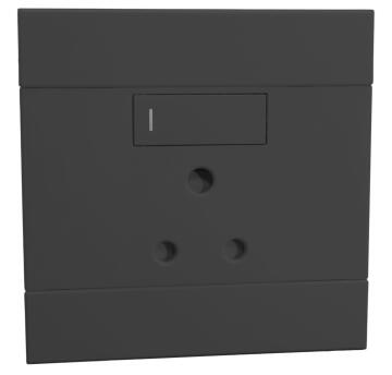 Socket VETI 2 1x3 pin 4x4 black