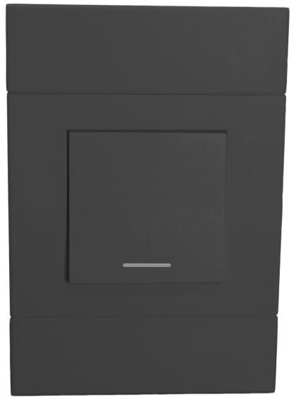 Stove Isolator double pole VETI 2 30A 2x4 black
