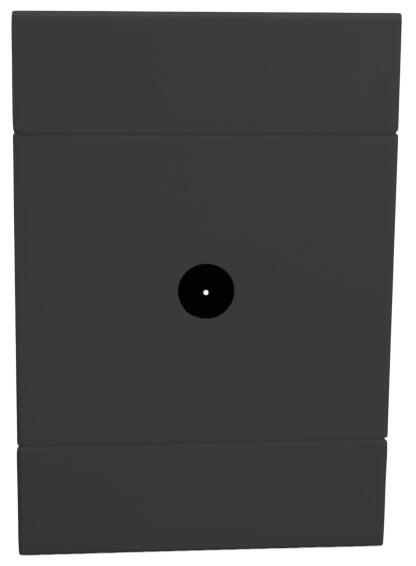 TV Socket VETI 2 2x4 black