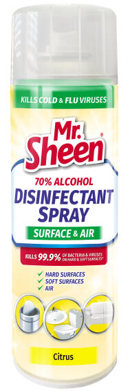 Mr Sheen Citrus Disinfecting Spray 500ml