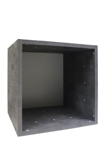 Storage Cube 1 Box Grey W35.6xD35.6xh35.6cm