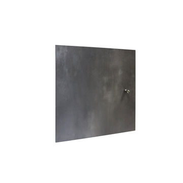 Cube storage door grey w31.7cmxd1.5cmxh31.7cm