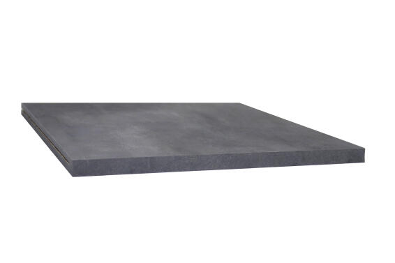 Cube storage shelf grey W32xD32xH1.5cm
