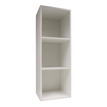 Cube storage 3 boxes white W35.6xD32xH103.6cm
