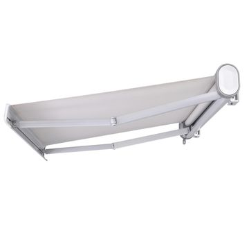 Patio awning retractable NORI beige L4 x W3m