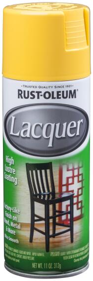Rust-oleum Spray Paint Lacquer Yellow 312G