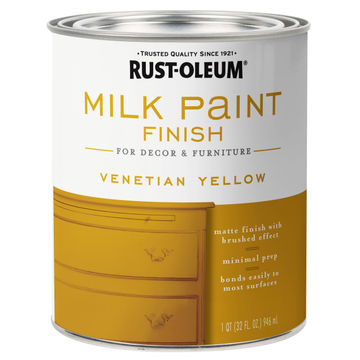 Rustoleum Milk Paint Venetian Yellow 946ml