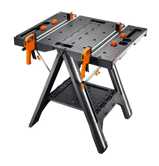 Folding work table and sawhorse WORX Pegasus