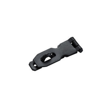 Hasp & staple japan black 55mm mackie