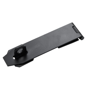 Hasp & staple japan black 114mm mackie
