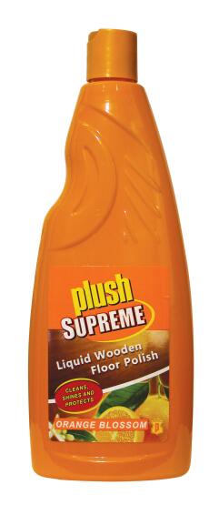 Wood store floor polish