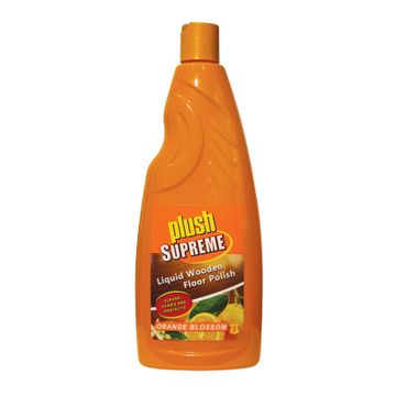 Liquid wooden floor polish PLUSH SUPREME orange blossom 750ml