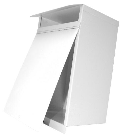 Mail box econo white l&g