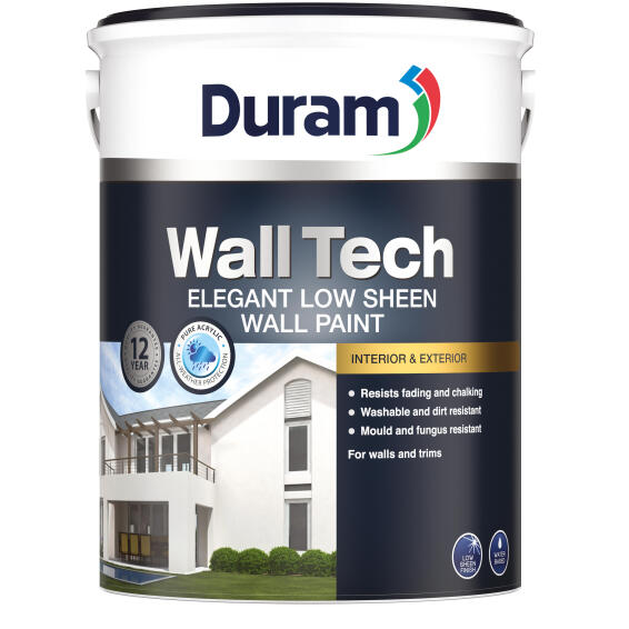 Duram Wall Tech Wall Paint  White 5L