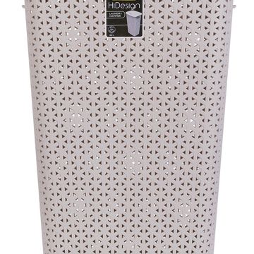 Addis hi design laundry basket stone 60l