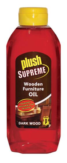 Wooden furniture oil PLUSH SUPREME dark wood 300ml