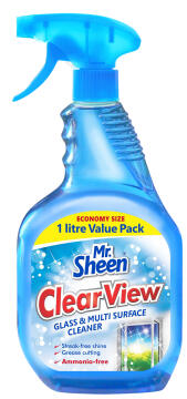 Glass cleaner MR SHEEN Clear view 1 litre