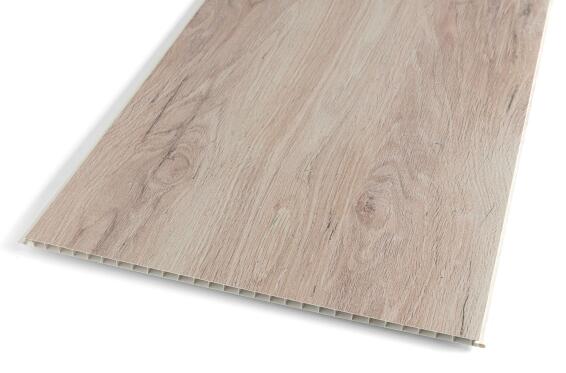 Wood PVC Cladding 3.9m2 pack T8mm x W375mm x L2600mm