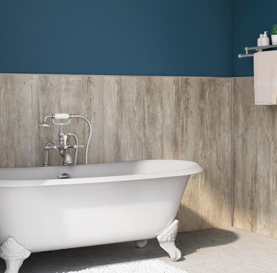 Wall Panel PVC Natural Wood 167x1200mm Pack of 3.6m2