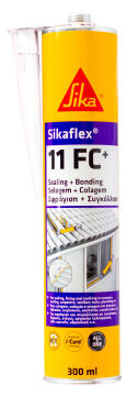 Elastic joint sealant & multipurpose adhesive SIKAFLEX 11fc+ white 300ml