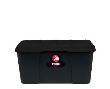 25l pride storage box black