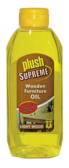 Wooden furniture oil PLUSH SUPREME light wood 300ml