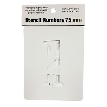 K&K Stencil Numbers 75mm