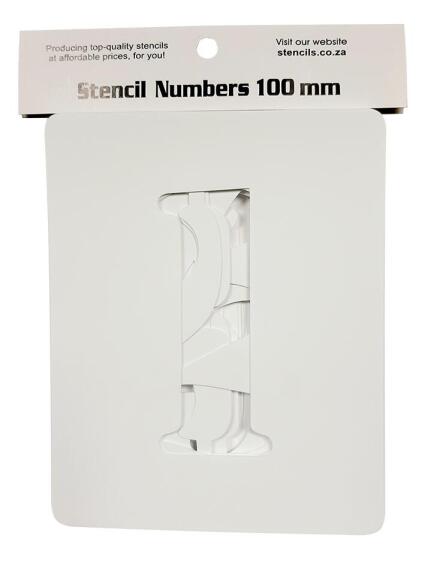 Stencil Numbers K&K 100 mm (0-9)