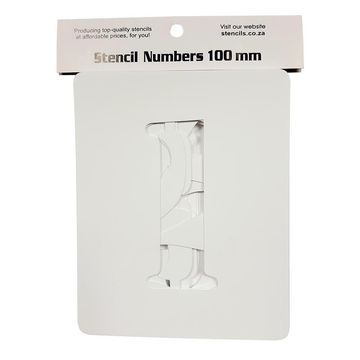 K&K Numbers Stencil  100mm 