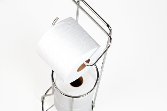 Steelcraft toilet paper holder chrome w15.8cmxd60.3cmxh60.3cm