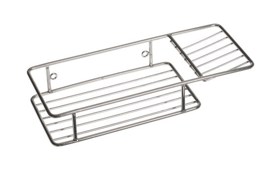 Shelf & Soap Dish STEELCRAFT Chrome W28XD11cmXH5.2cm