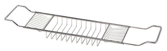 Steelcraft Bath Caddy Chrome W70.5cmXD16.8cmXH7.9cm