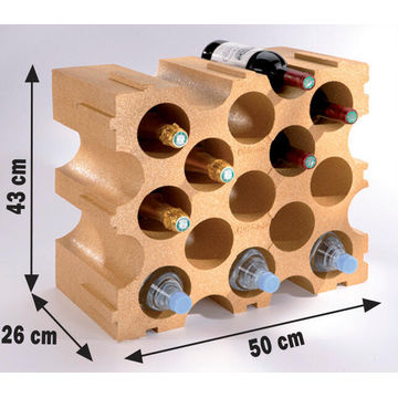 Wine Rack For 15 Bottles