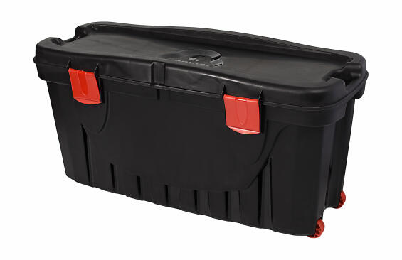 Storage box with wheels heavy duty extra large